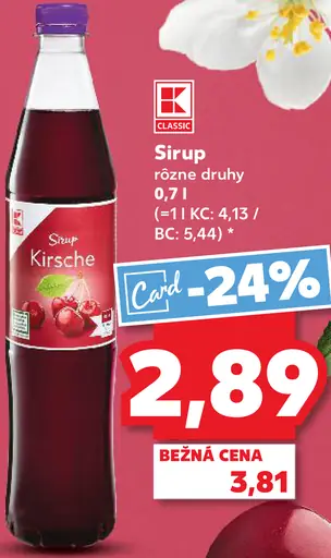 K Classic Sirup