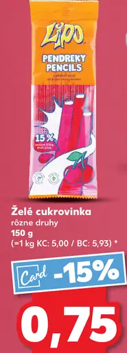 Lipo Želé cukrovinka