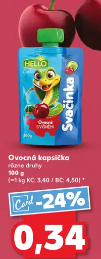 Hello ovocná kapsička