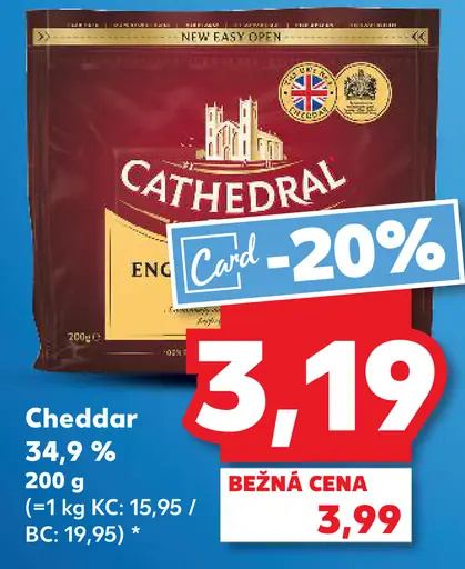 Cathedral City Cheddar 34,9%