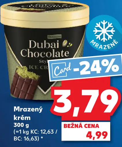 Dubai Chocolate Mrazený krém