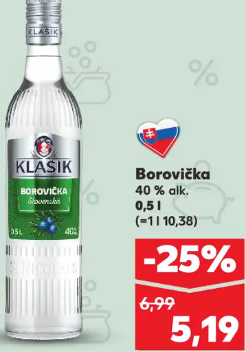 Klasik borovička