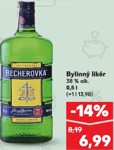 Becherovka Bylinný likér