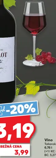Voscarini Merlot červené víno