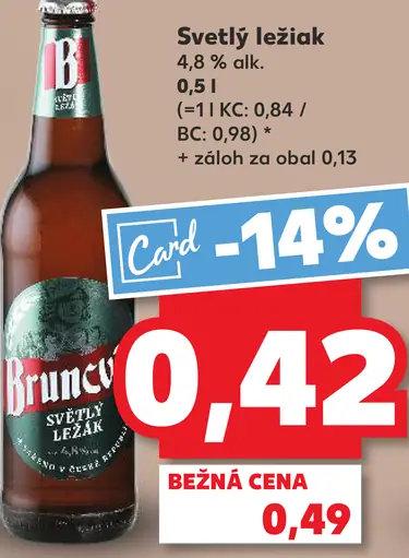 Bruncvík Svetlý ležiak
