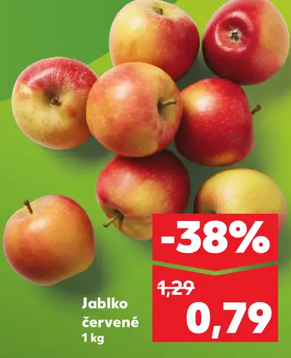 Jablko červené