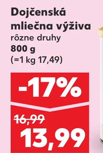 Nestlé Beba dojčenská mliečna výživa Comfort rôzne druhy