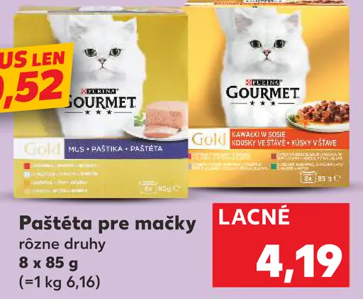 Purina Gourmet kapsičky pre mačky