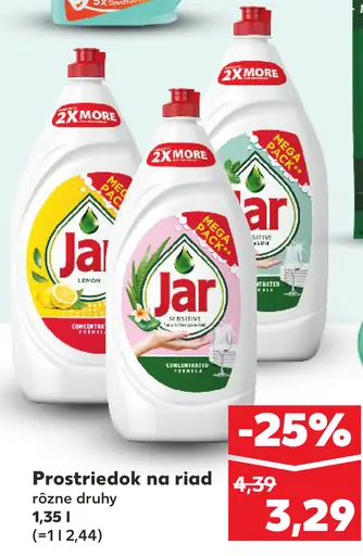 Jar prostriedok na riad