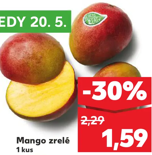 Mango zrelé čerstvé