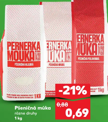 Pernerka múka pšeničná hladká