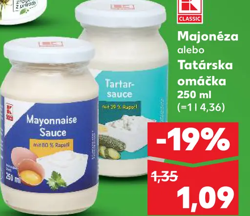 K-Classic Majonéza omáčka