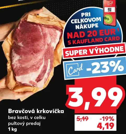K-Purland Bravčová krkovička bez kosti