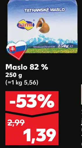Tatranské maslo klasické