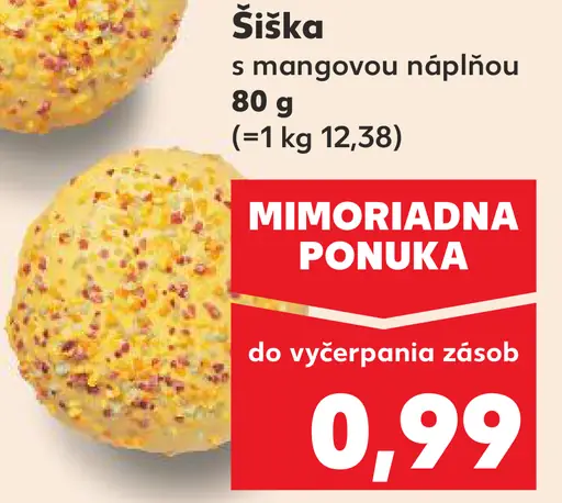 Šiška s mangovou náplňou