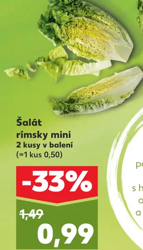 Šalát Rímsky mini
