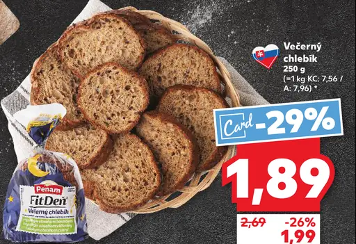 Penam Fit Deň Večerný chlebík