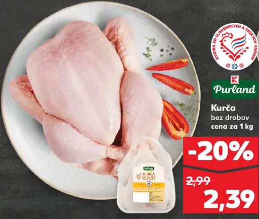 Purland Kurča bez drobov