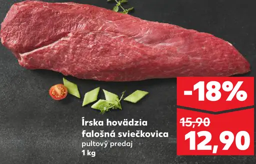 Írska hovädzia falošná sviečkovica