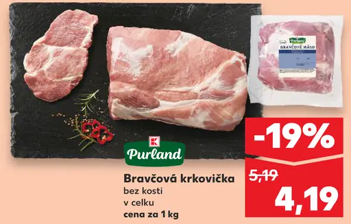 Purland Bravčová krkovička bez kosti