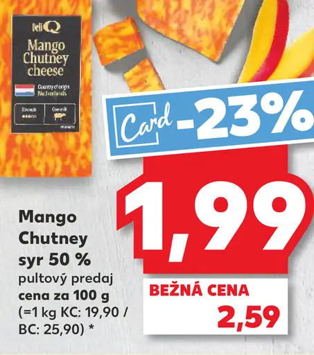 Mango Chutney syr 50 %