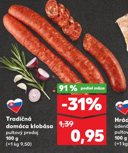 Tradičná domáca klobása