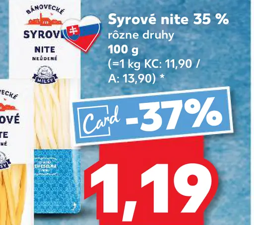 Sýrové nite 35 %