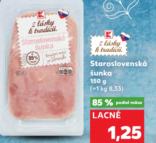 K-Classic Staroslovenská šunka