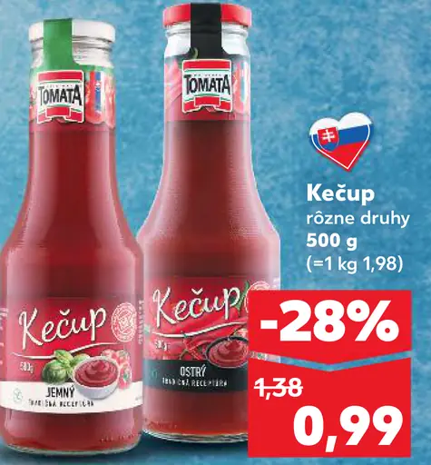 Tomata Kečup jemný