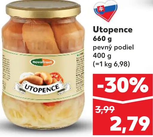 Prios utopence v náleve