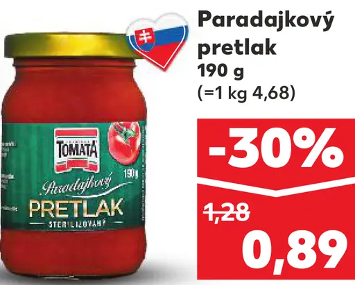 TOMATA Paradajkový pretlak