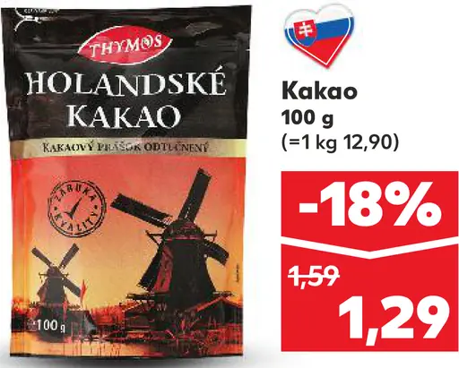 Thymos Holandské kakao
