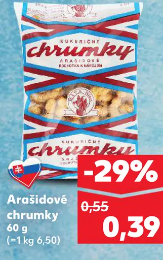 Ara Štýl arašidové chrumky