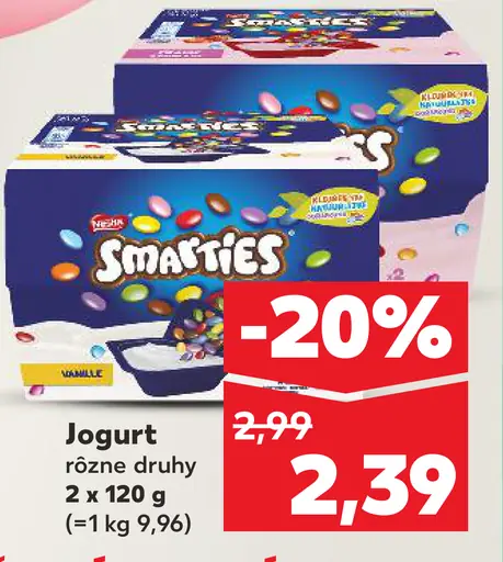 Nestlé Smarties jogurt
