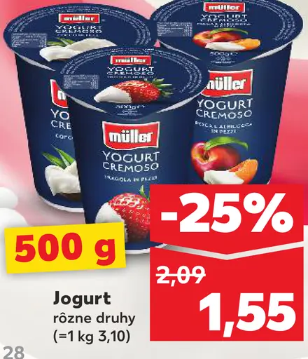 Müller Yogurt Cremoso