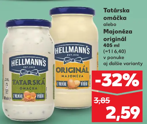 Hellmann's Tatárska omáčka