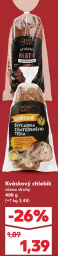 Breadway Rustikálny chlebík