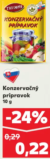 Thymos Konzervačný prípravok