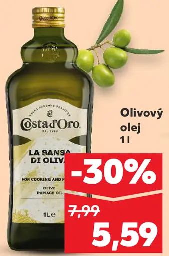 Costa d'Oro Olivový olej