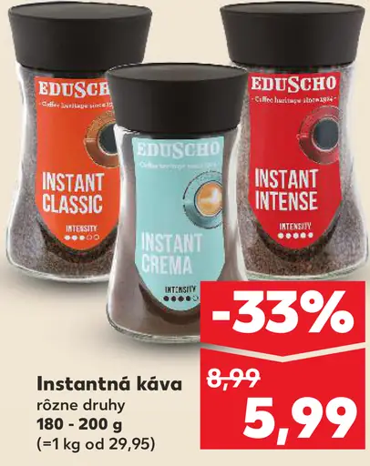 Eduscho Instantná káva