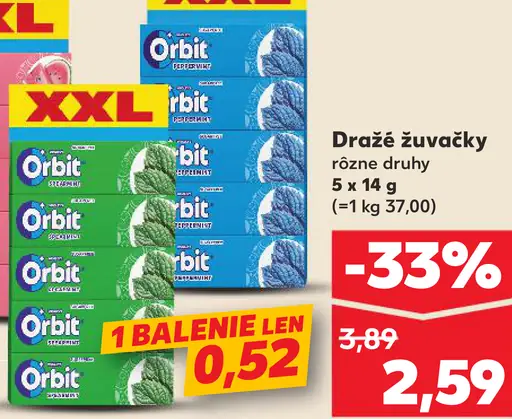 Orbit žuvačky