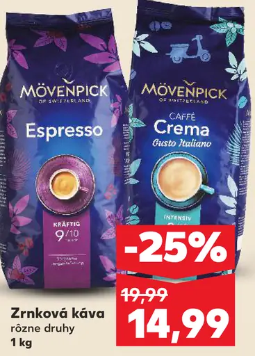 Mövenpick Zrnkova kava