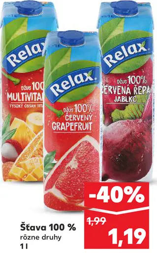 Relax Šťava 100 %