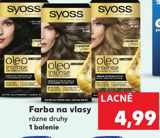 Syoss Oleo Intense Farba na vlasy žiarivo medený 7-77
