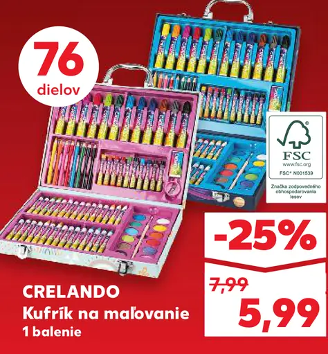 Crelando Kufrík na maľovanie