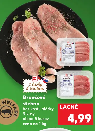 Bravčové stehno bez kosti