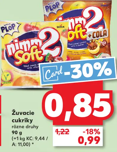 Storck Nimm2 soft žuvacie cukríky rôzne druhy