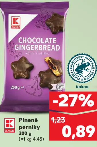 K-Classic plnené perníky
