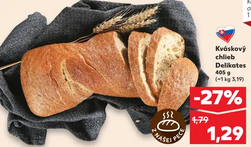 Kváskový chlieb Delikates