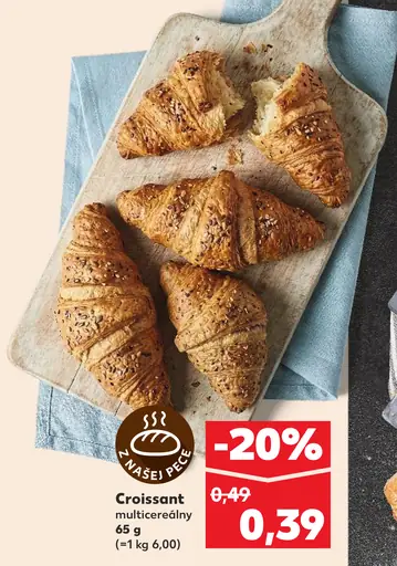Croissant multicereálny